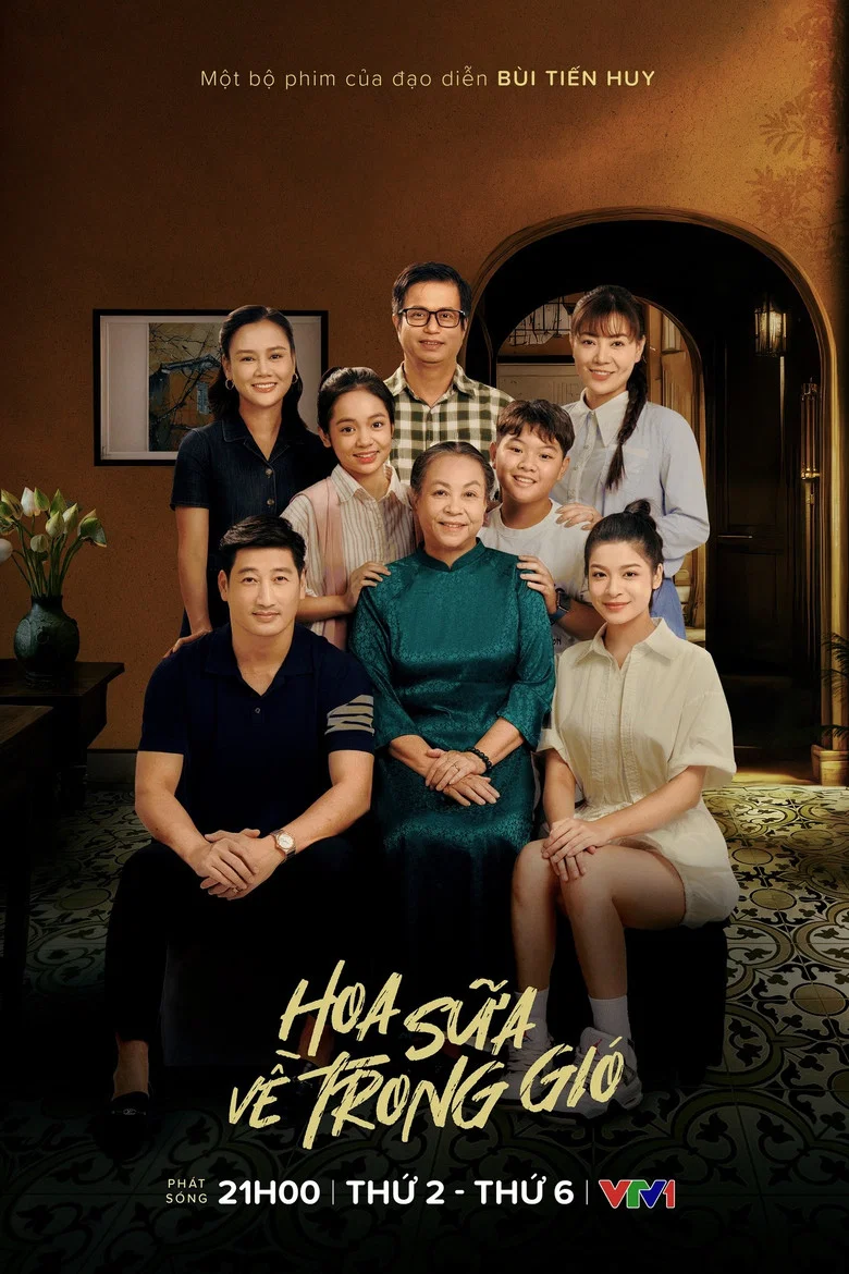 Hoa sữa về trong gió poster