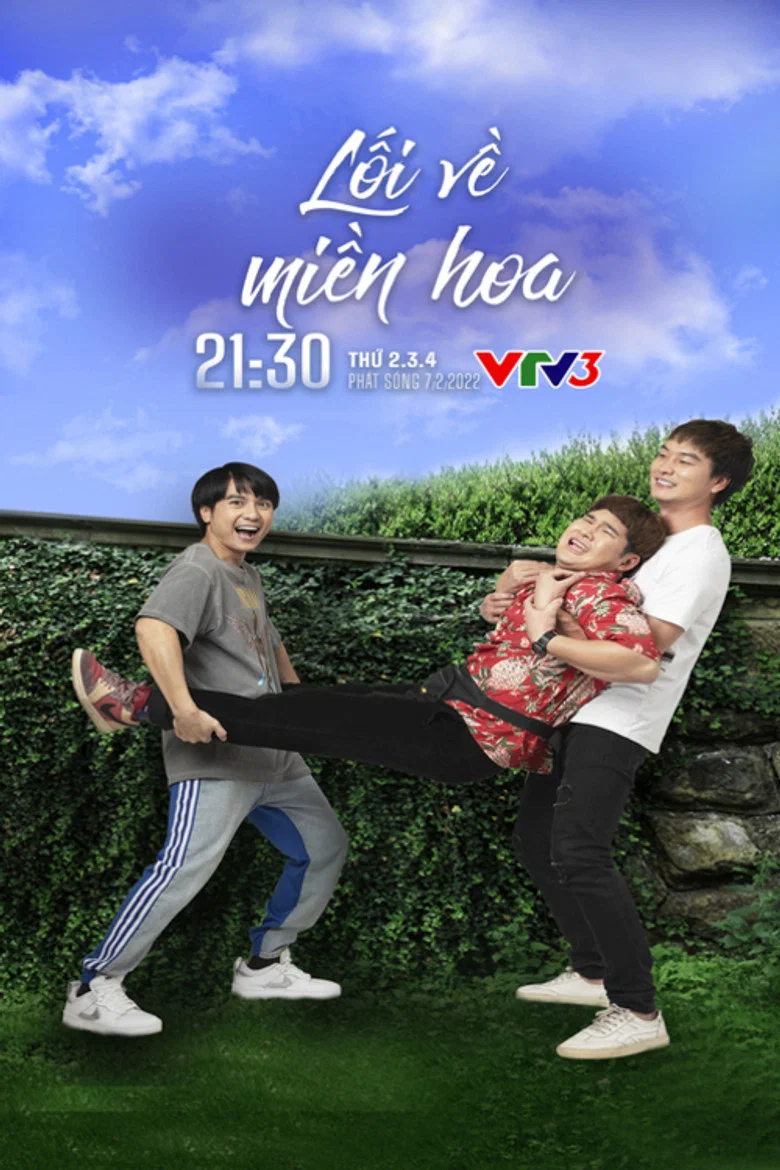 Lối về miền hoa poster