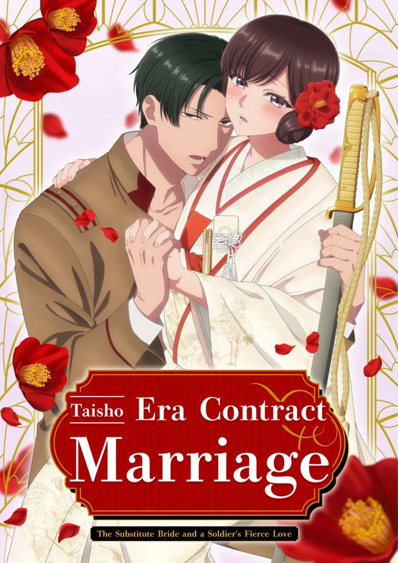Taisho Era Contract Marriage ~ The Substitute Bride and a Soldier's Fierce Love poster