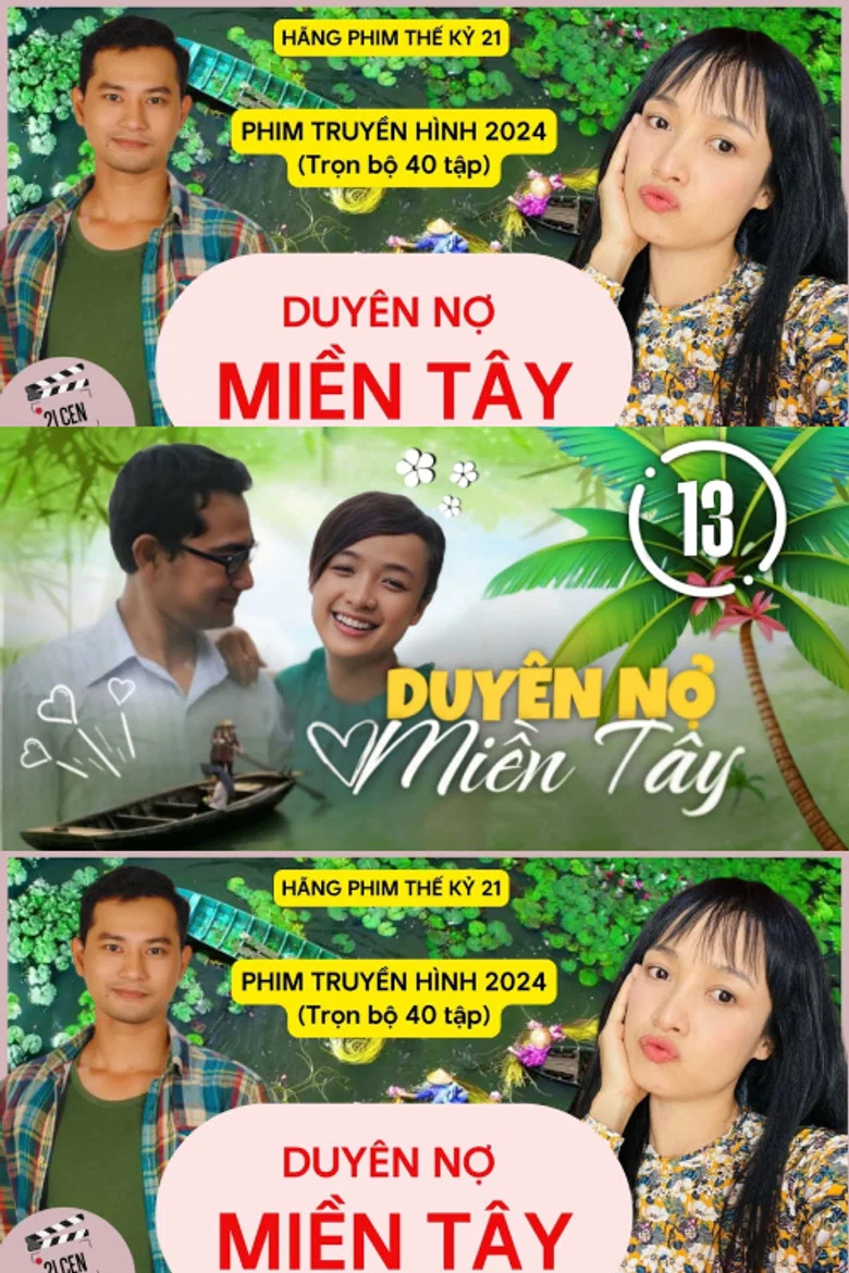 Duyên nợ miền tây poster